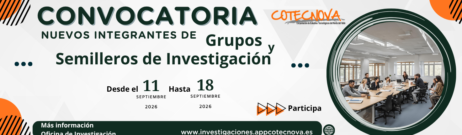 Convocatoria semilleros y grupos SEPTIEMBRE